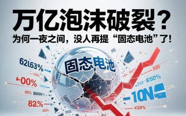 万亿泡沫破裂？为何一夜之间，没人再提“固态电池”了